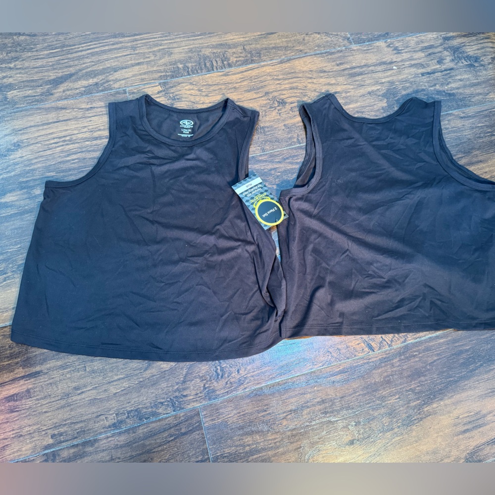 Athletic Works Charcoal Sleeveless Top